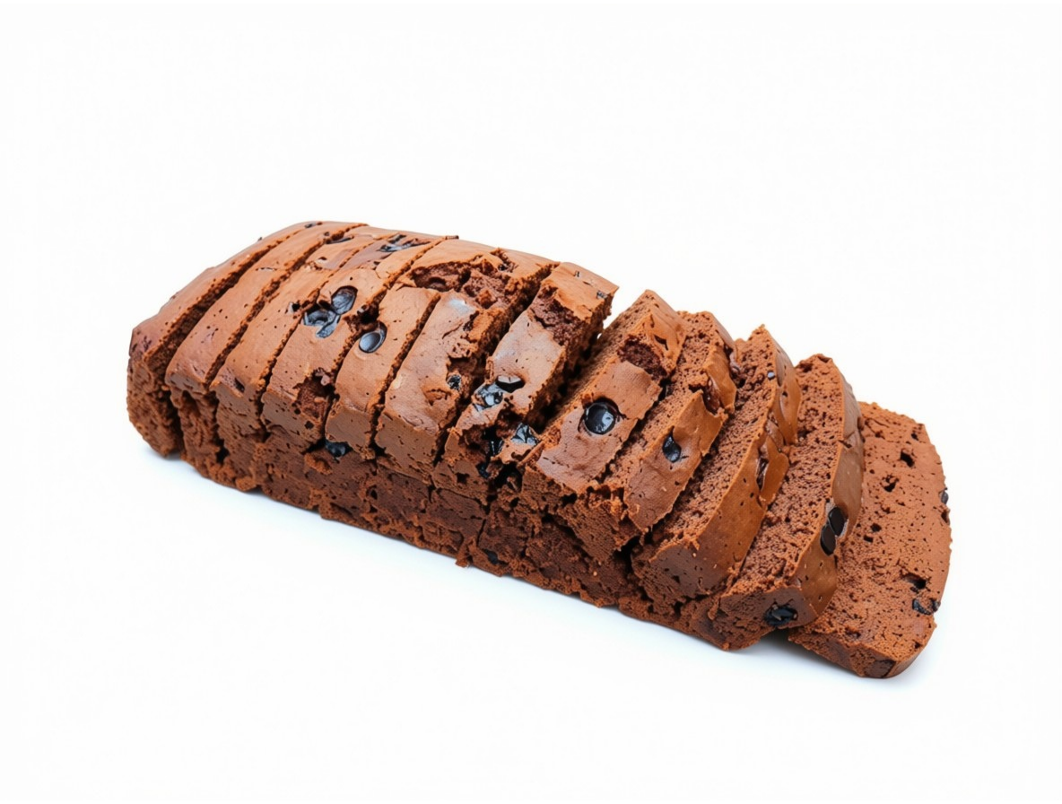 Chocolate butter pound cake with choco chips