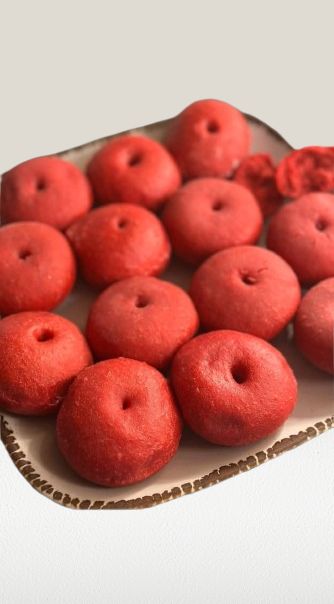 Red marvel donuts