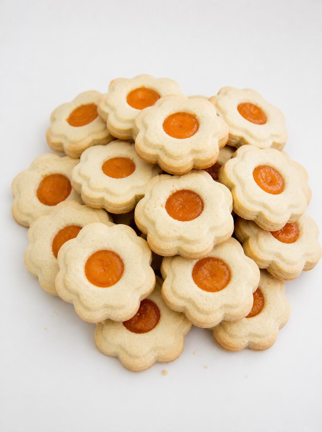 Butter jam cookies